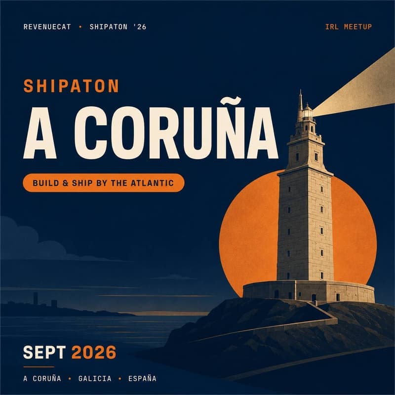 Shipaton × A Coruña evento junto al Atlántico.
