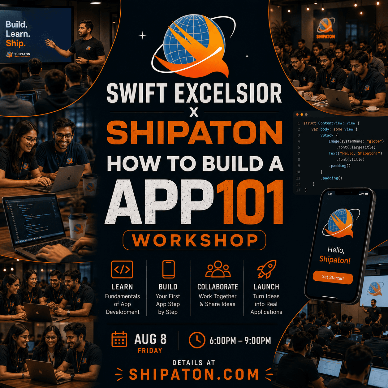 Swift excelsior artwork.